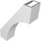 Ekena Millwork 3 1/2-in. W x 10-in. D x 14-in. H Westlake Architectural Grade PVC Knee Brace BRCP035X10X14WTL - alternate 4